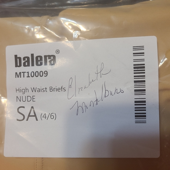 Balera High Waisted Briefs, Nude SA - Picture 3 of 3